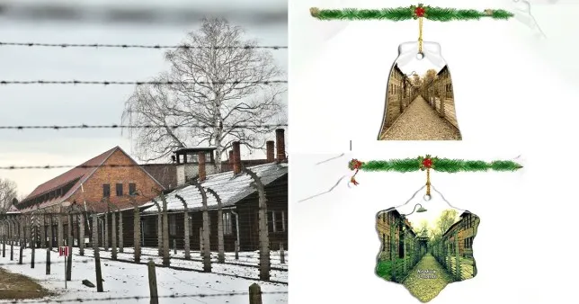 Amazon, criticat pentru ornamentele de Crăciun cu imagini din Auschwitz