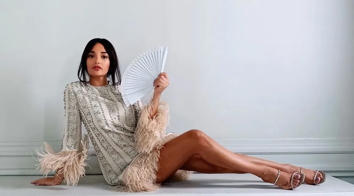Unde a fugit designerul de pantofi Amina Muaddi, în plină pandemie de coronavirus