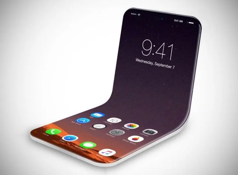 Cum ar putea arăta iPhone-ul cu ecran pliabil
