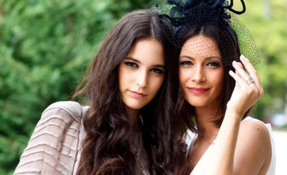Andreea Berecleanu și Eva Zaharescu, fiica ei modele pentru o zi