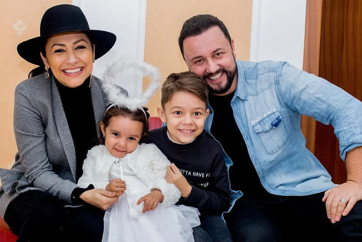 Eva și David Măruță actori pentru o nouă reclamă în familie