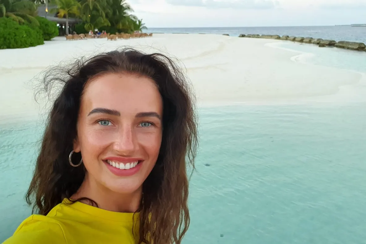 Paula Hriscu, prima oară pe plajă în România în 28 de ani
