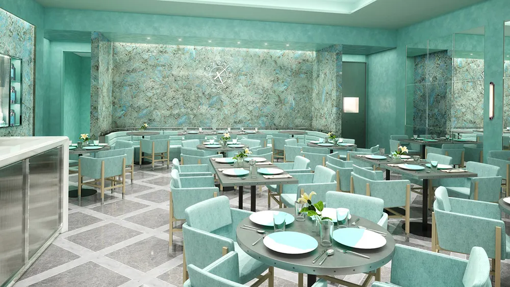 Mic dejun la Tiffany. Se deschide primul restaurant permanent