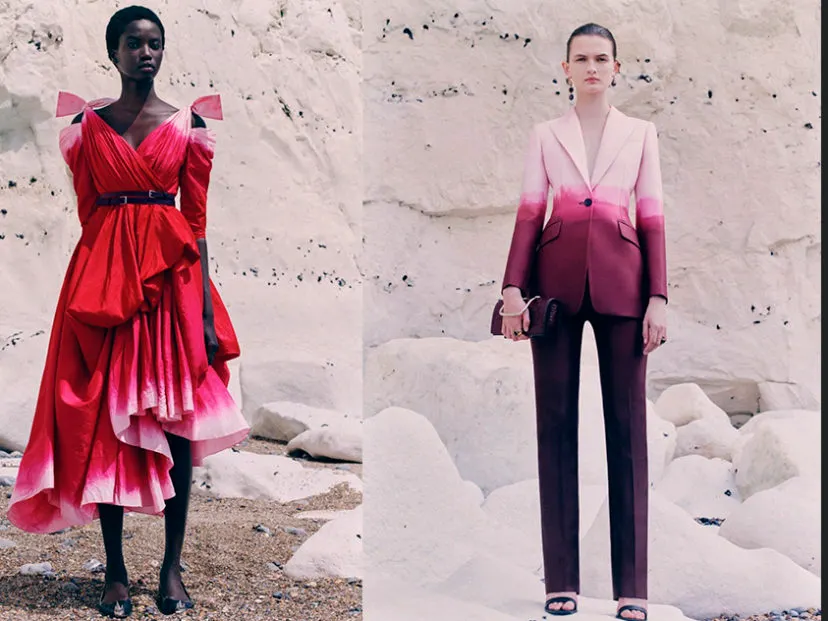 Alexander McQueen prezintă o colecție durabilă plină de farmec