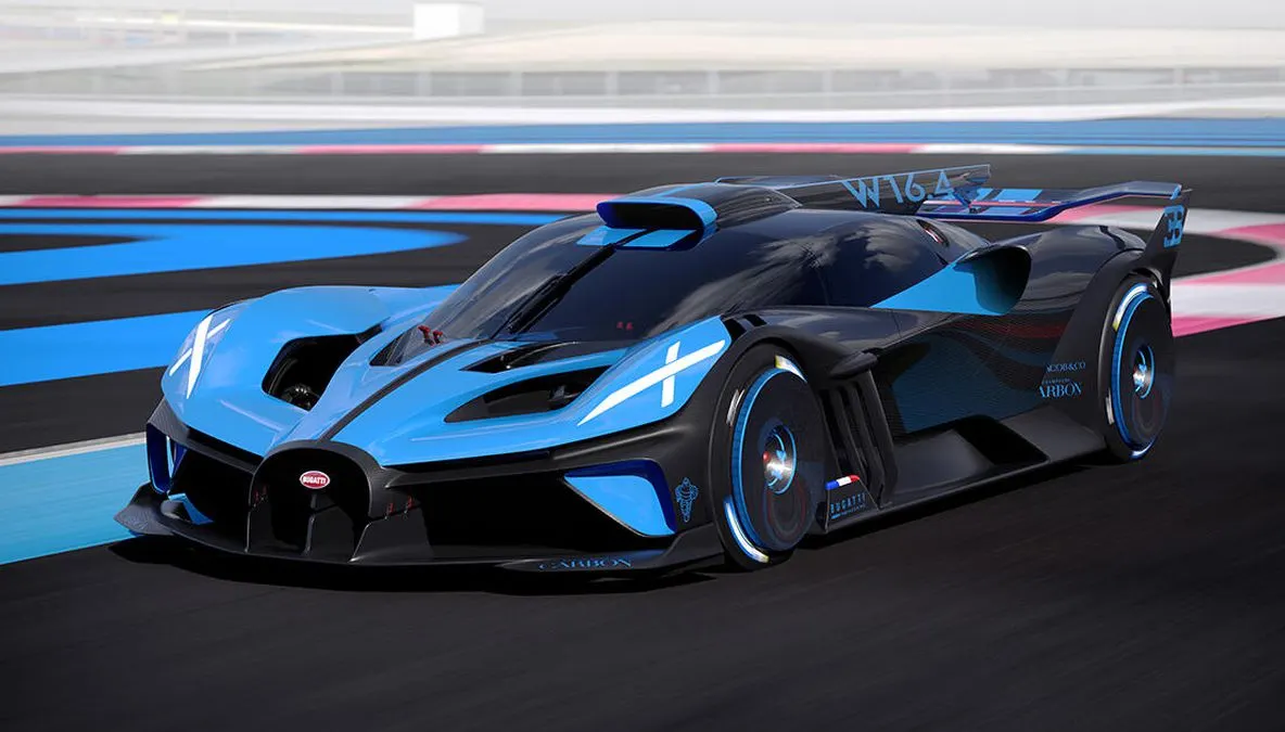 Bugatti dezvăluie un hypercar ușor care poate atinge 480 km/oră
