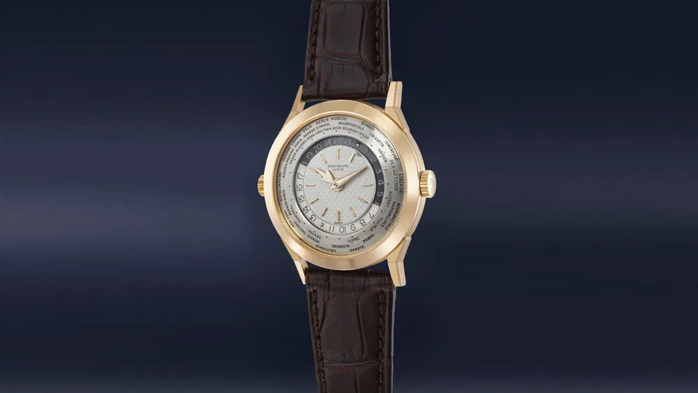 Ceas Patek Philippe World, ultra-rar, vândut cu o sumă exorbitantă la o licitație de la Geneva