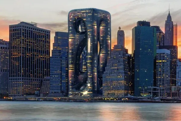 Turnul cu design futurist care schimbă panorama New York-ului