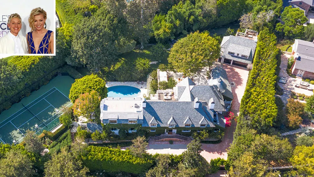 Ellen DeGeneres vinde casa din Beverly Hills. FOTO cu conacul pe care cere 53,5 mil. $