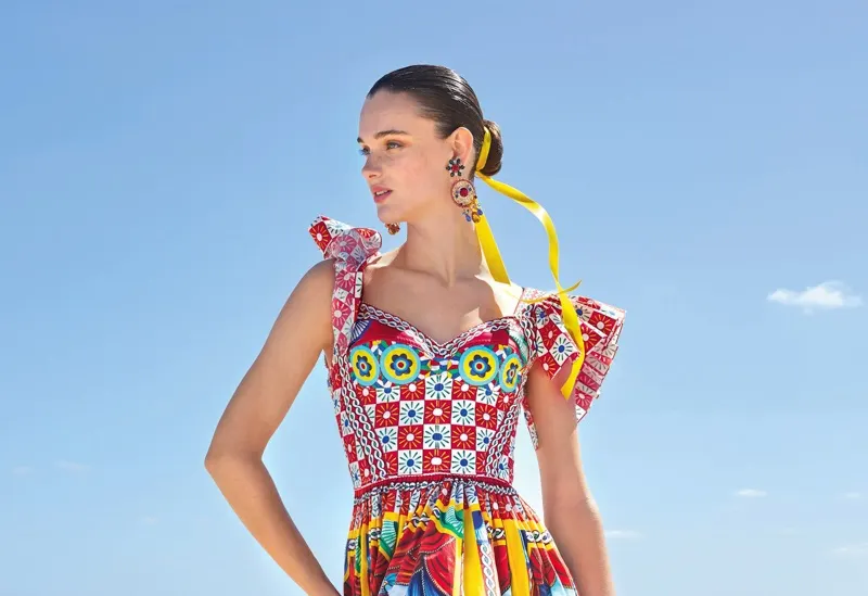 Colecția Dolce & Gabbana Pre-fall 2021 | Odă tradițiilor siciliene