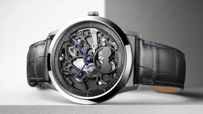 Hermès | Simplitatea măgulitoare a Slim d'Hermès Squelette Lune