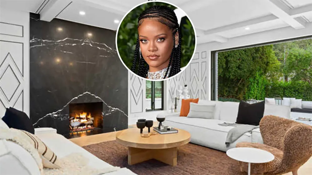 Rihanna își închiriază conacul din Beverly Hills cu 80.000 $ pe lună. Vezi imagini din interior!