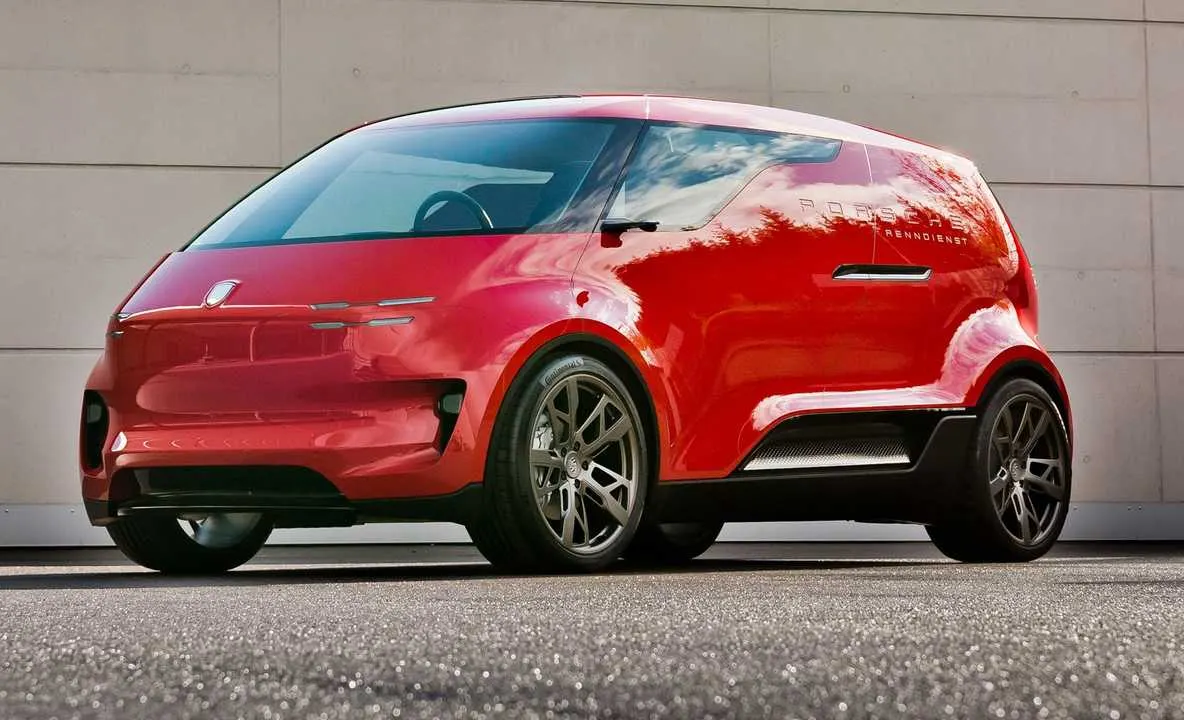Conceptul Porsche Vision Renndienst Electric Van va avea șase locuri. Scaunul șoferului va fi central