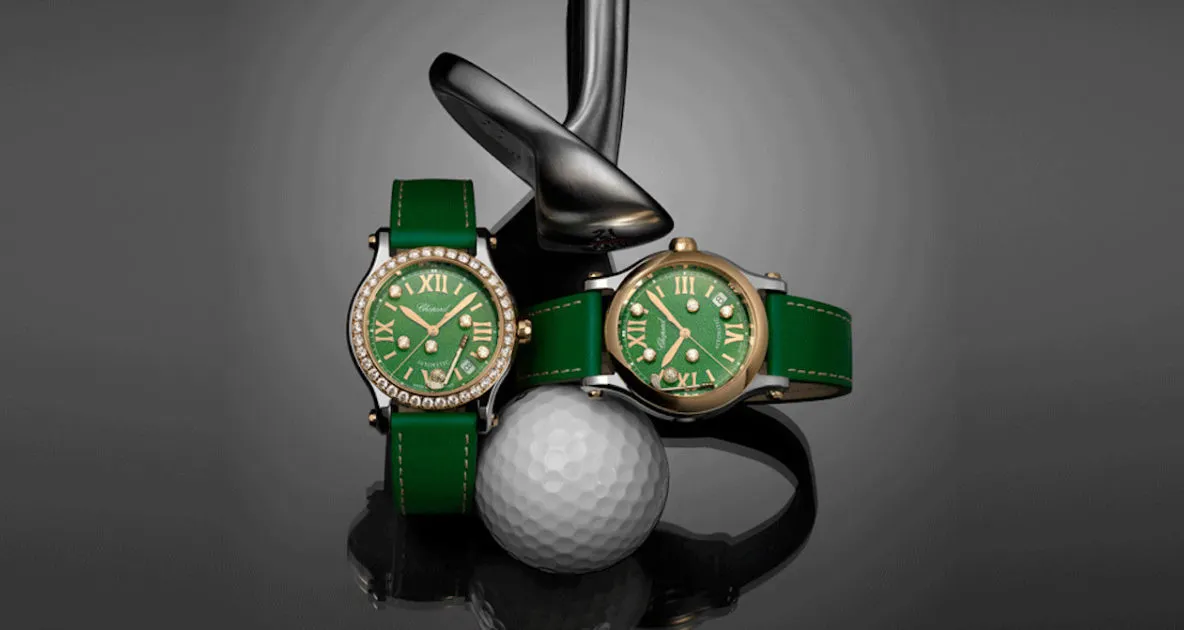 Noul ceas de golf Chopard conține mingi de diamant care se mișcă