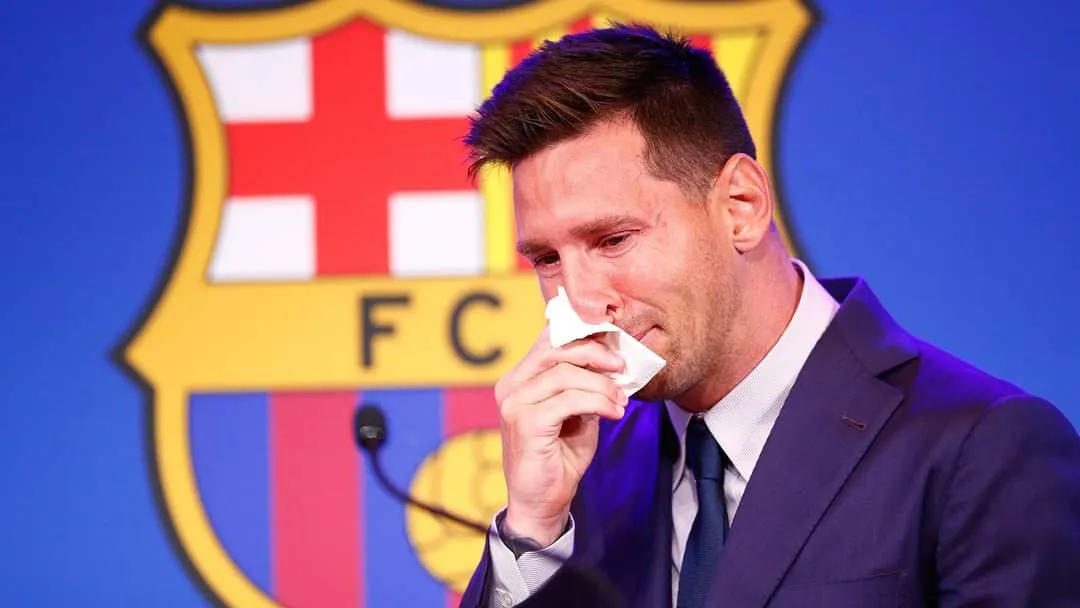 Șervețelul lui Messi, scos la vânzare! Suma uriașă care se cere după conferința de la Barcelona