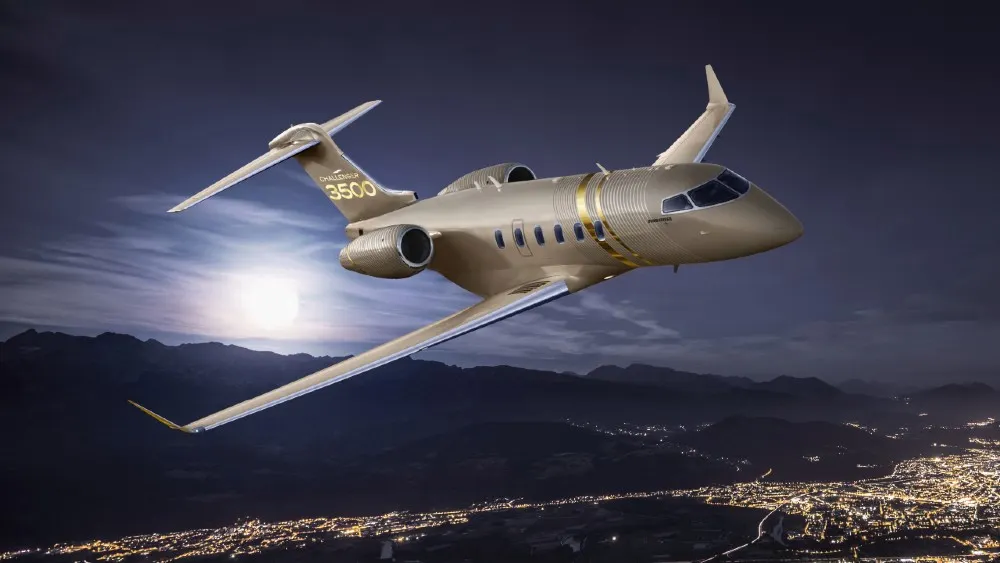 Bombardier Challenger 3500 | Un nou avion privat zboară dincolo de limitele luxului