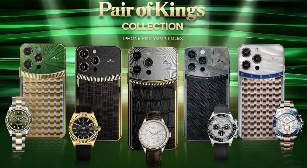 Aceste iPhone 13 Pro personalizate sunt inspirate de ceasurile Rolex. Au un preț pe măsură!