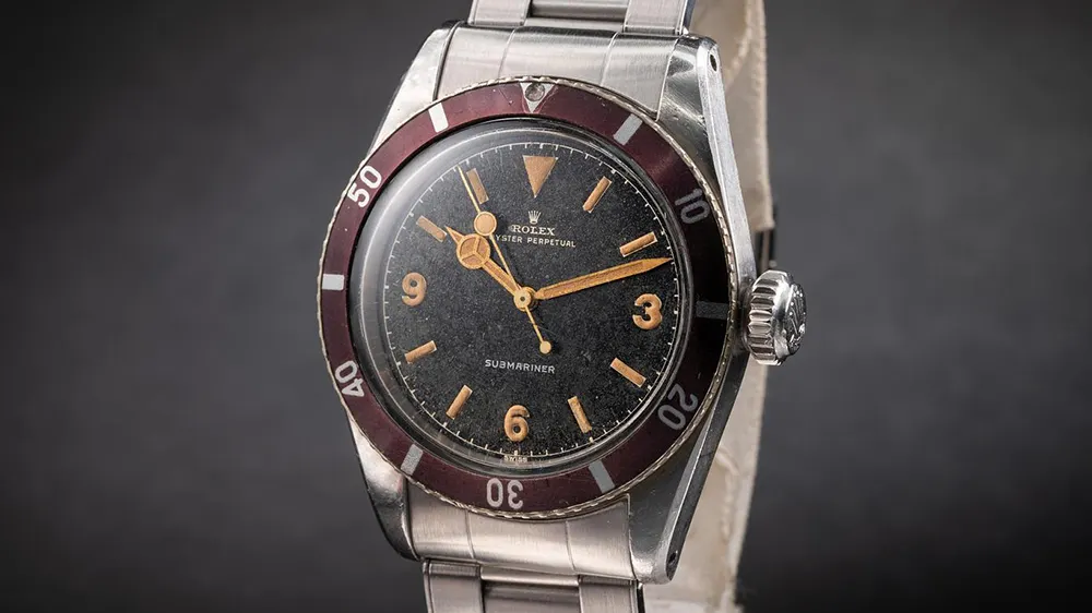 Criza de ceasuri Rolex a umflat prețul acestui Submariner din 1955. Cu cât se vinde