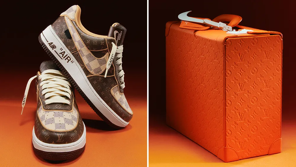 Record la licitație | 200 de perechi de pantofi sport Vuitton-Nike, vândute cu 25 mil. $