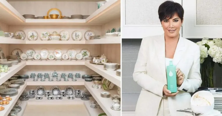 Kris Jenner dezvăluie colecția sa extraordinară de veselă de 25.000 $