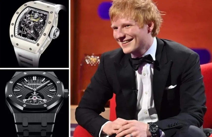Cum arată colecția de ceasuri, de 6 mil. $, deținută de Ed Sheeran. Conține cele mai dorite piese