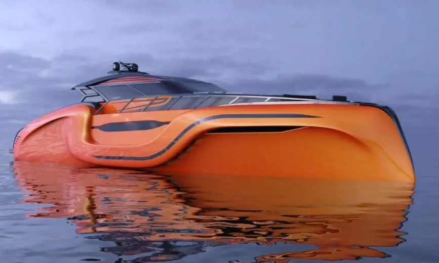 Iahtul inspirat de Lamborghini poate depăși cu ușurință cel mai rapid distrugător din SUA