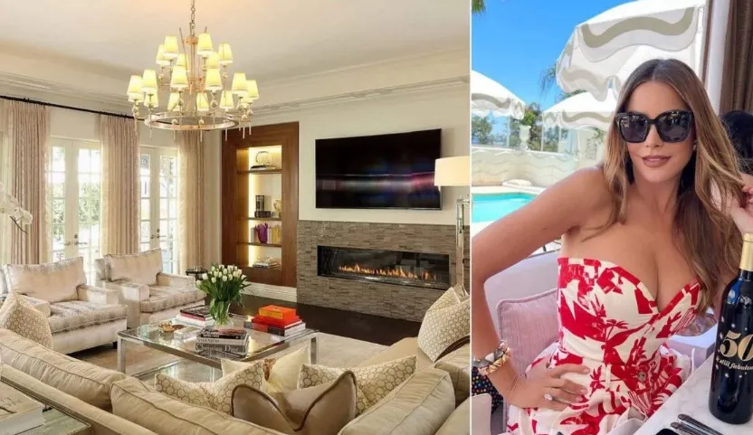 Sofia Vergara își vinde conacul în stil toscan din Beverly Hills pentru 19,6 mil. $. Imagini spectaculoase din interior