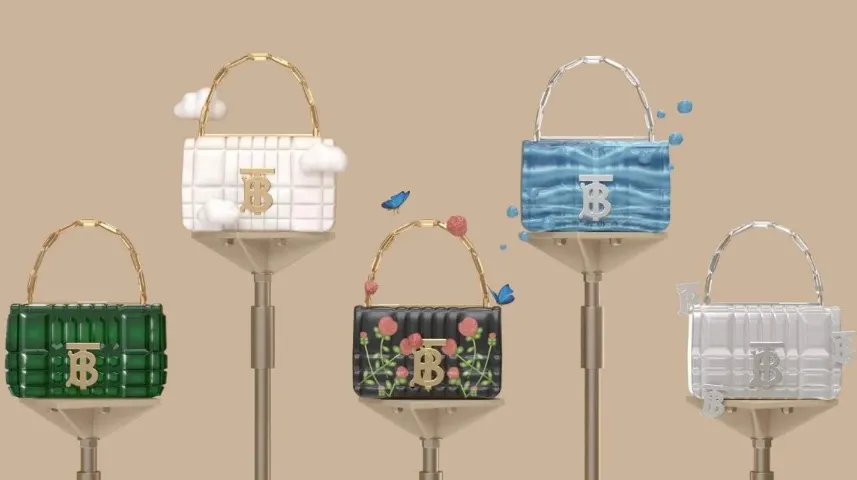 Burberry a lansat o gamă virtuală în ediție limitată de genți de mână pe Roblox