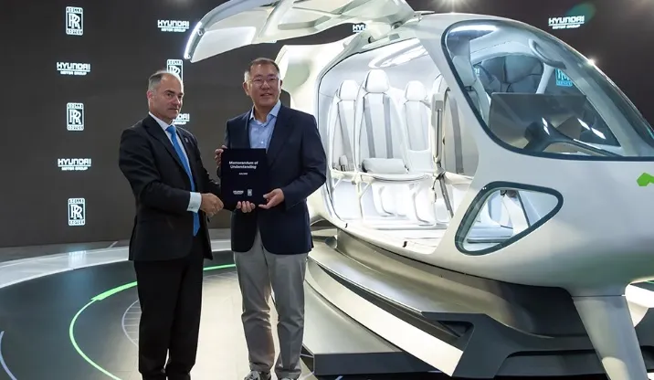 Rolls-Royce și Hyundai fac echipă pentru a construi motoare electrice pentru avioane și VTOL