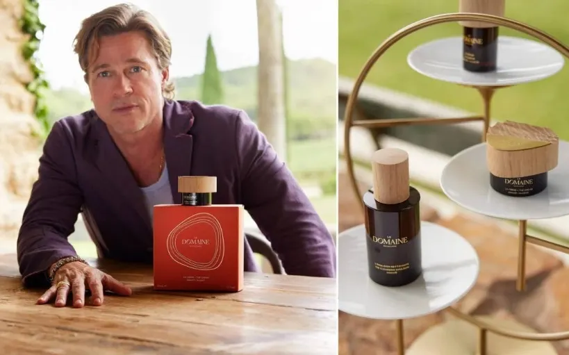 Brad Pitt lansează o gamă de produse cosmetice pentru bărbați și femei. Prețurile nu sunt deloc mici!
