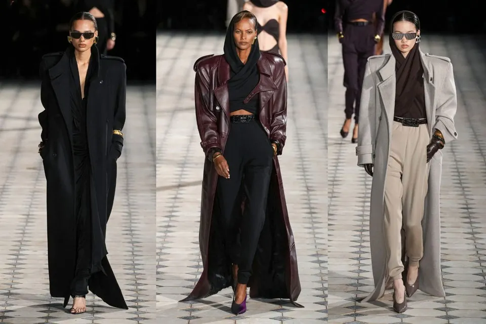 Saint Laurent și omagiul adus lui Grace Jones pentru primăvara anului 2023