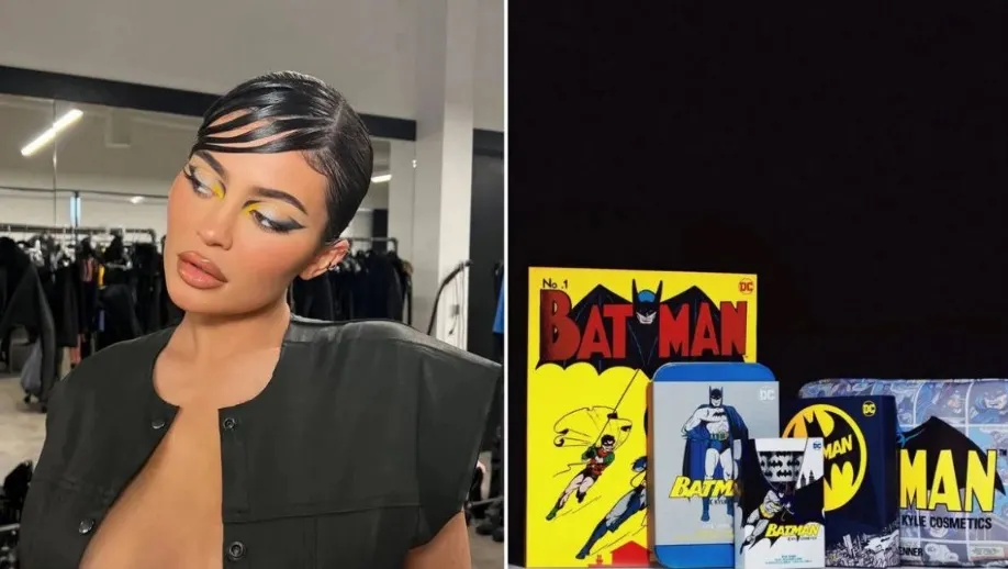 Kylie Jenner a lansat o colecție de cosmetice inspirată de Batman