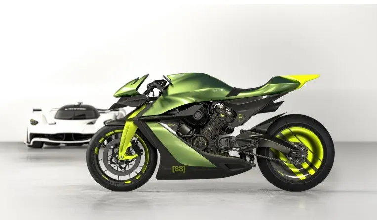 Aston Martin a lansat o super-motocicletă de producție limitată, inspirată de hipermașina sa de 3,5 mil. $