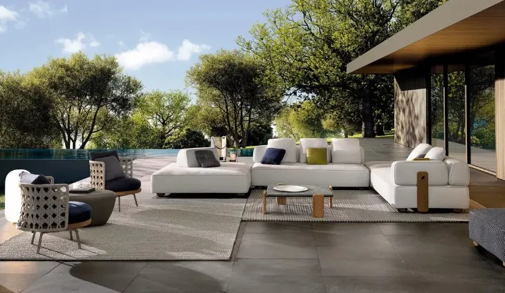 Mai mult design ca niciodată, mobilierul de exterior reinventează viața de afară