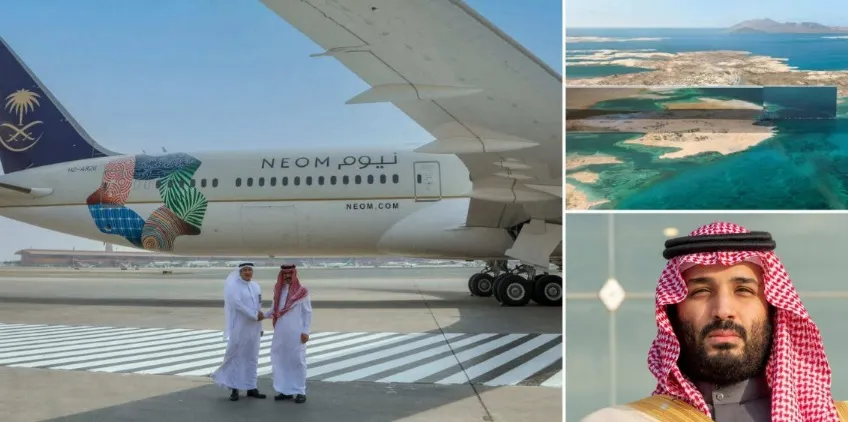 Neom City, ambițiosul proiect al prințului moștenitor al Arabiei Saudite, își va lansa propria companie aeriană în 2024