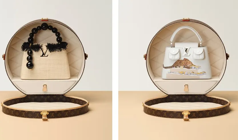 Louis Vuitton și Sotheby's scot la licitație 22 de genți Artycapucines refăcute în scopuri caritabile