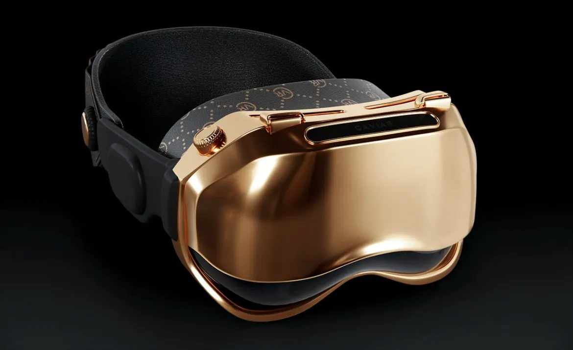 La ce sumă colosală ajunge versiunea Caviar cu aur de 18K a Apple Vision Pro