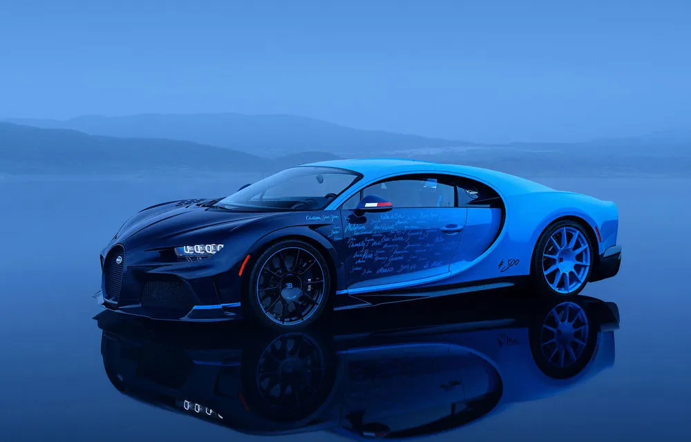 Final de eră pentru Bugatti Chiron: a fost lansat ultimul exemplar