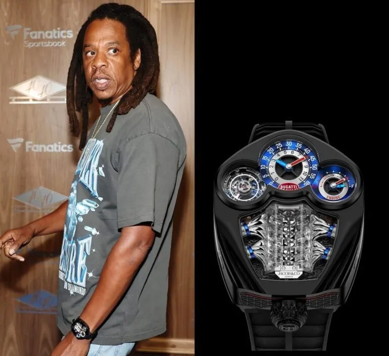 Jay-Z deține primul hyperwatch Bugatti Tourbillon din lume