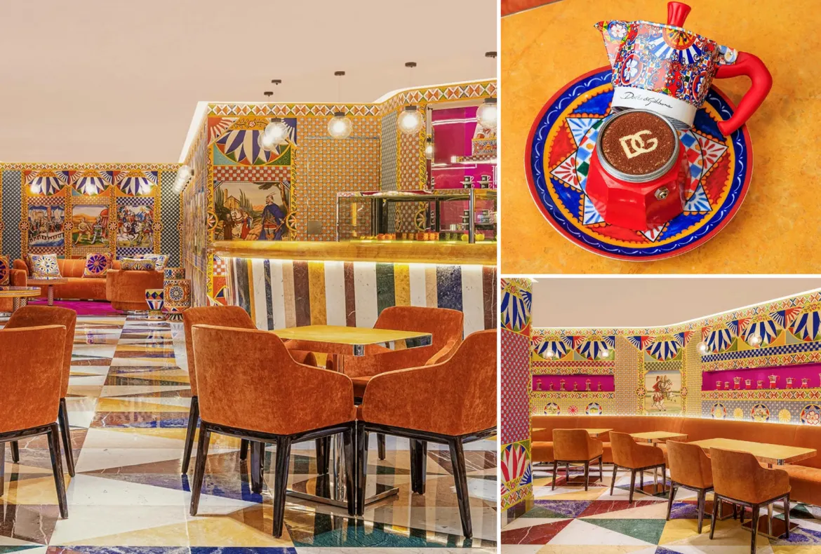 Dolce & Gabbana aduce flerul sicilian la Shanghai cu primul DG Caffè din lume