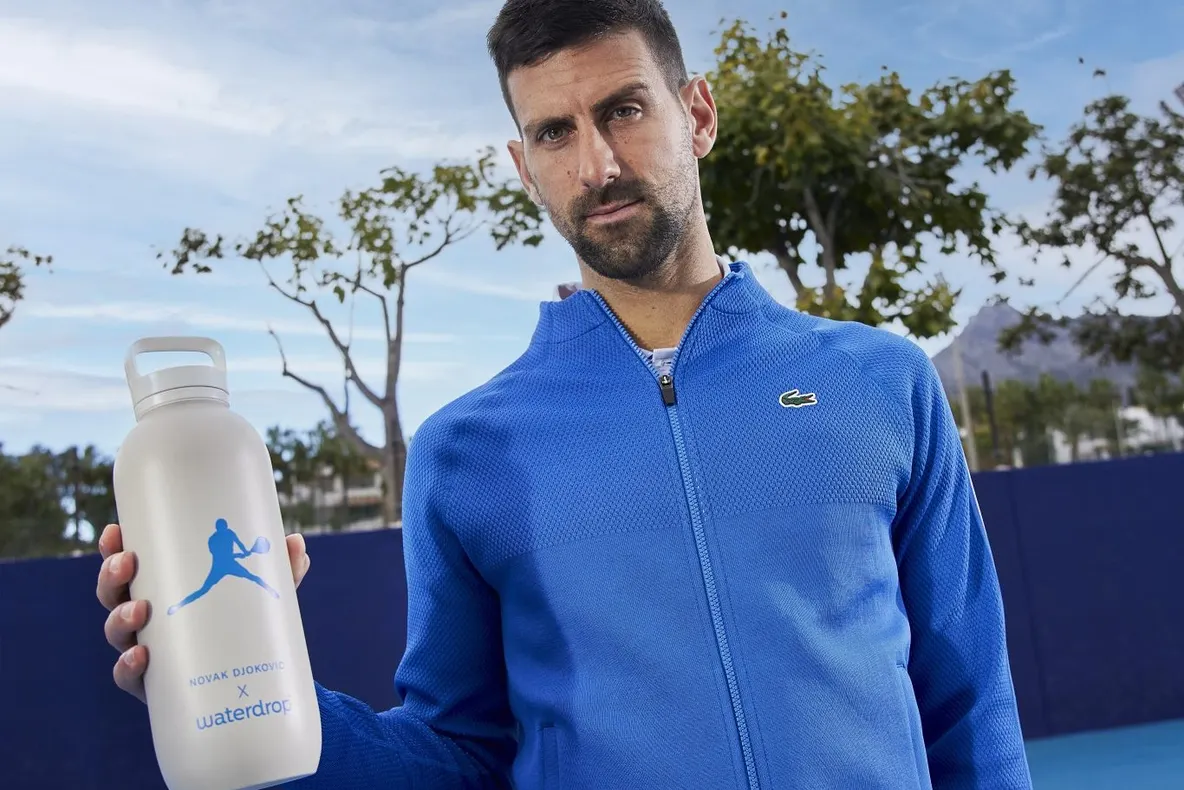 Waterdrop lansează o nouă colecție alături de Novak Djokovic