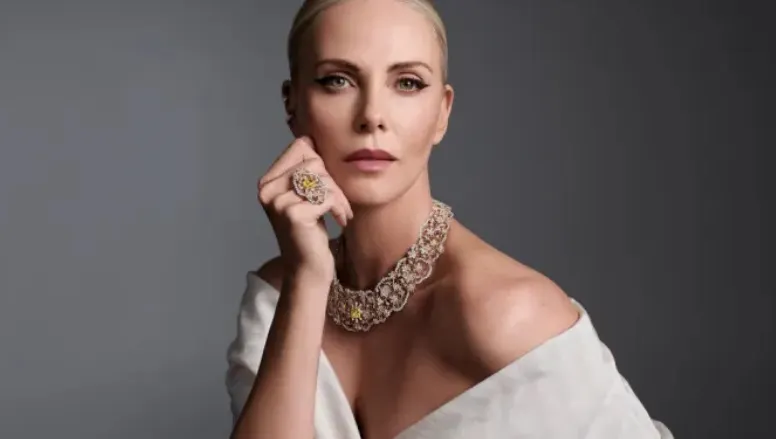 Dior lansează prima campanie pentru linia sa de bijuterii fine, cu Charlize Theron