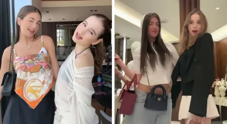 Irina Columbeanu și Andreea Bostănică, întâlnire surprinzătoare în Dubai
