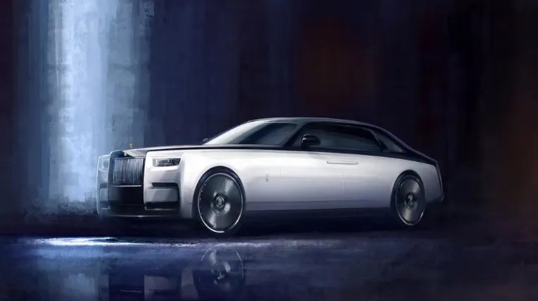 Rolls Royce celebrează Phantom printr-un model cu figurina Spirit of Ecstasy din aur masiv