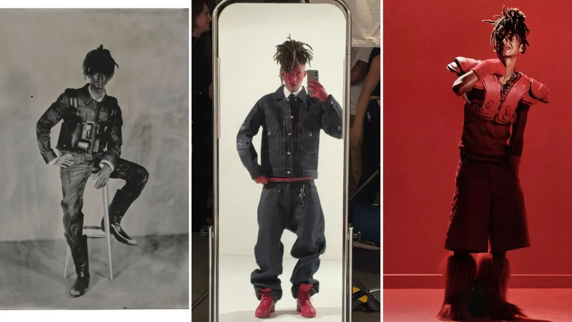 Jaden Smith a debutat cu o colecție Christian Louboutin
