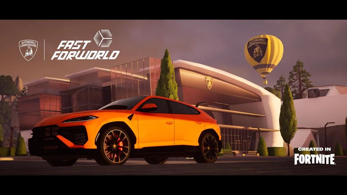 Lamborghini intră în universul Fortnite