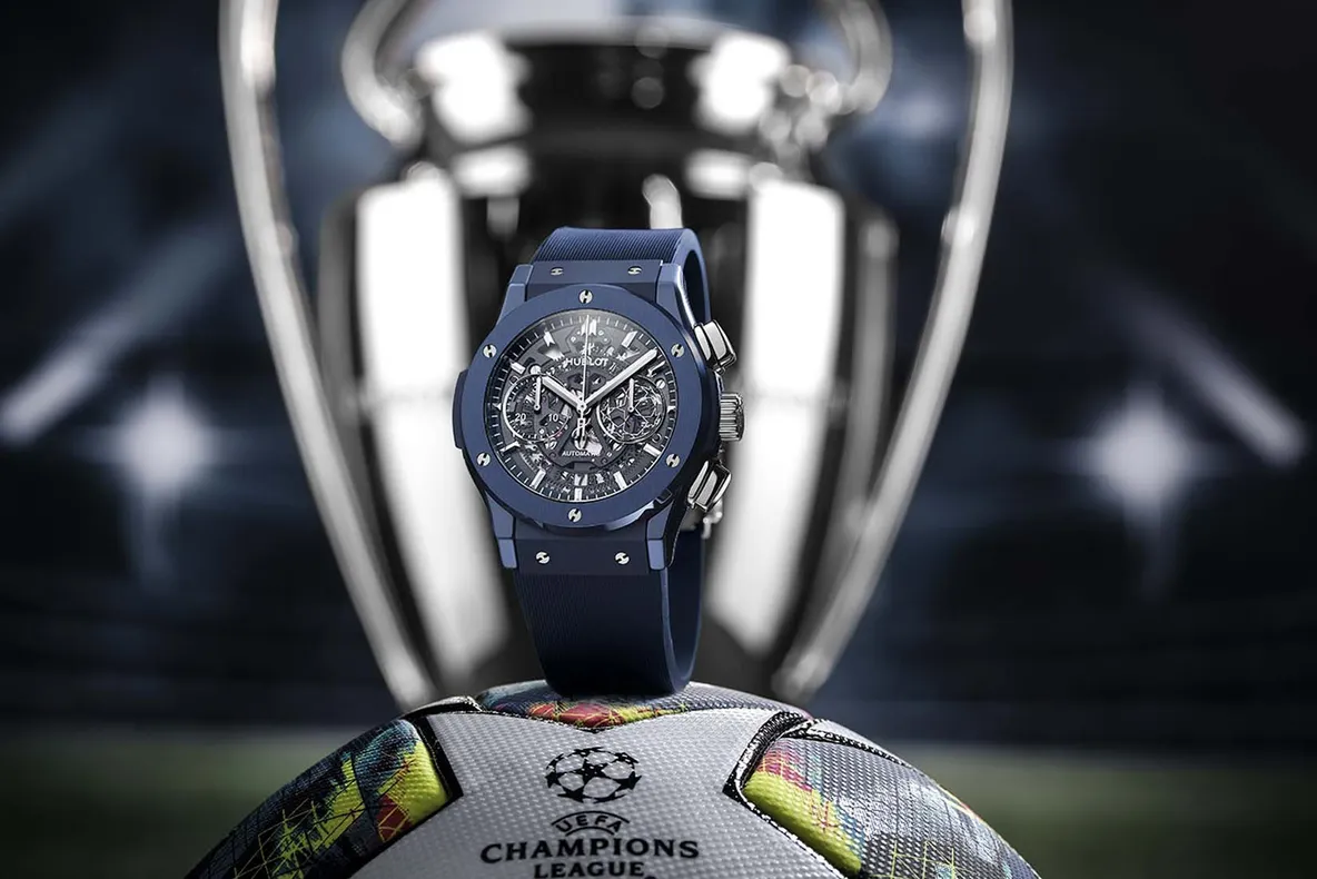 Hublot lansează noul ceas dedicat UEFA Champions League