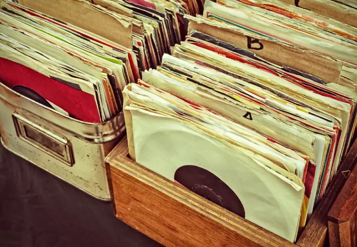 vinil, retro