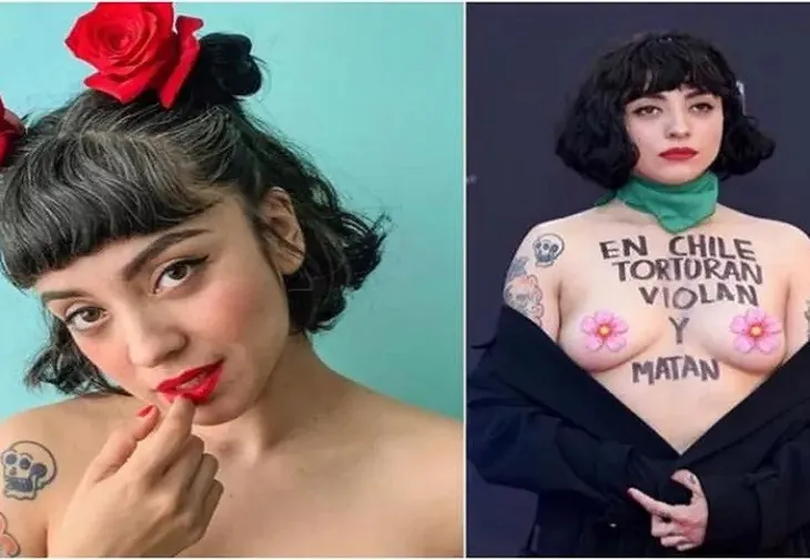 Mon Laferte, Chile, protest