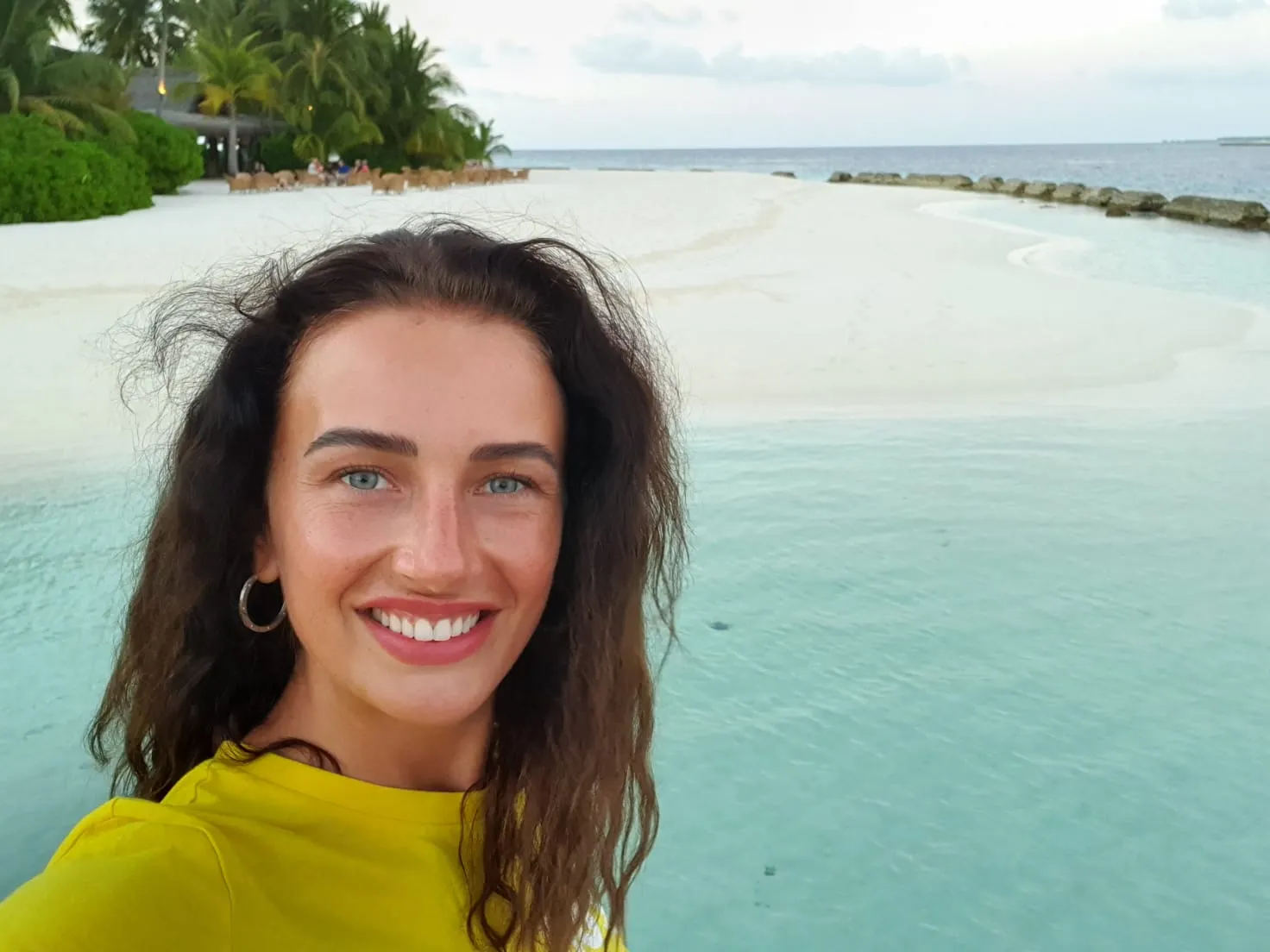 paula hriscu in vacanta in maldive