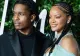 A$AP Rocky a purtat o centură cu bijuterii de 332.000 de dolari pentru a o susține pe Rihanna la Super Bowl